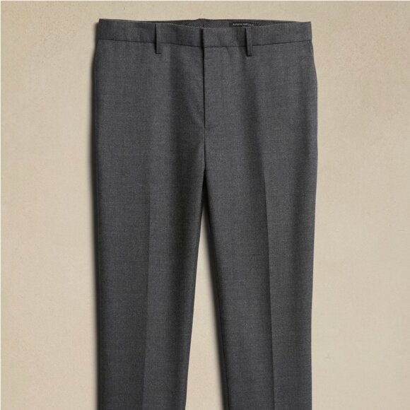 Banana Republic Men's‎ Wool Tapered Trousers - Picture 1 of 7